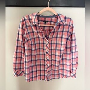 Pretty Plaid Button Down